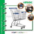 pull along galvanized custom trolley cart